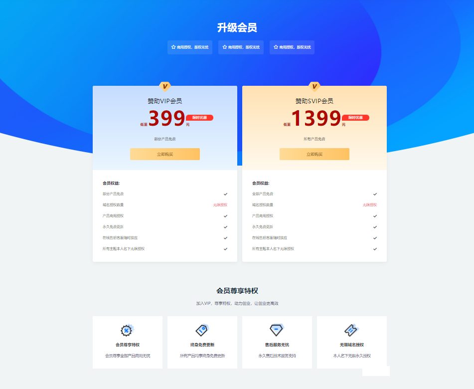 WordPress主题_虚拟产品交易下载RiPro-V2主题美化子主题-VAN主题