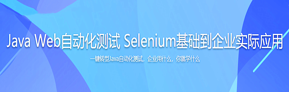 Java Web自动化测试 Selenium基础到企业实际应用（全新上线） - 干货网-干货网