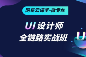 网易云微专业-UI设计师全链路实战班培养计划11期|2022年|2022年|完结无秘 - 干货网-干货网