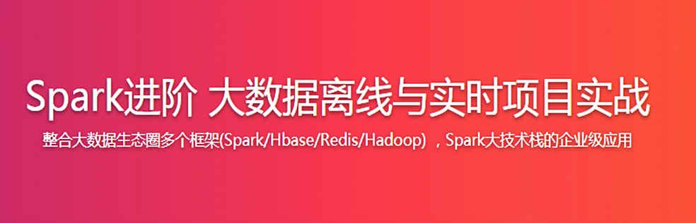 Spark进阶 大数据离线与实时项目实战 - 干货网-干货网