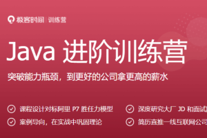极客-Java进阶训练营6期|价值2999元|2022年|课件齐全|重磅首发|15周完结无秘 - 干货网-干货网