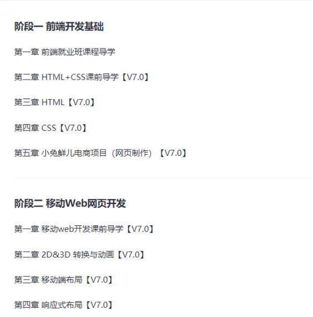 图片[2]-黑马-HTML&JS+前端在线就业班（SVIP）V7完整版|2021年|完结无秘 - 干货网-干货网