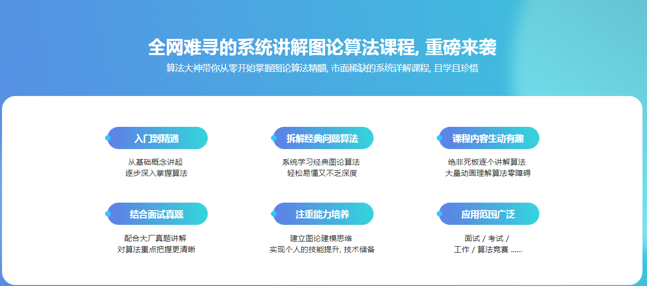 图片[2]-玩转算法系列–图论精讲 面试升职必备（Java版） - 干货网-干货网