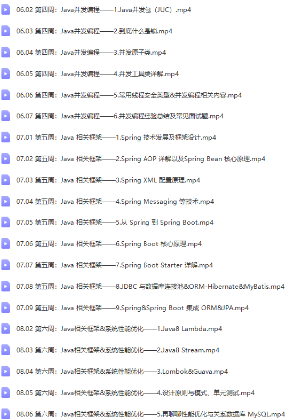 图片[4]-极客-Java进阶训练营6期|价值2999元|2022年|课件齐全|重磅首发|15周完结无秘 - 干货网-干货网