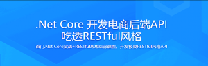 .Net Core 开发电商后端API 从0到精通吃透RESTful-干货网