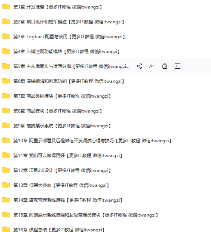 图片[2]-Java双版本（SSM到SpringBoot）校园商铺全栈开发 - 干货网-干货网