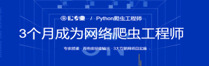 微专业-Python爬虫工程师 – 3个月成为网络爬虫工程师-干货网