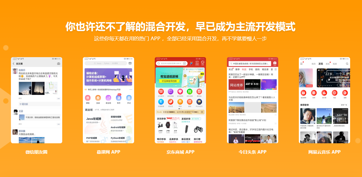 图片[2]-混合开发入门 Vue结合Android/iOS开发仿京东项目App - 干货网-干货网