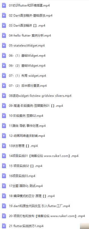 图片[2]-小码哥Flutter从入门到实战-大神精选 - 干货网-干货网