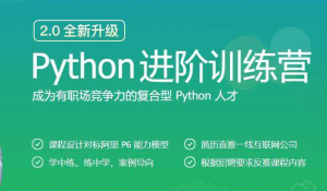 极客时间-Python进阶训练营[完结]-干货网