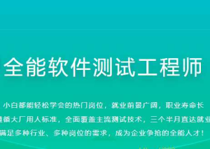 体系课-全能软件测试工程师|2022年|价值2999元-干货网